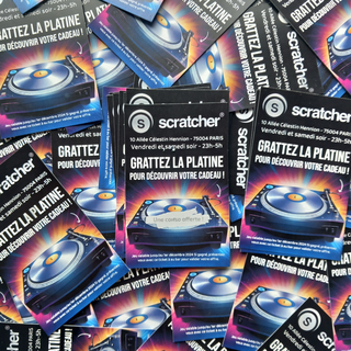 Des inspirations de cartes à gratter dans l'univers musical. Les magasins de musique, les salles de concert, les bars et les clubs, les organisateurs d'événements musicaux, les stations de radio ou encore les fabricants d'équipement audio et de matériel de musique peuvent tous tirer parti de ces visuels pour promouvoir leur marque et leurs produits. Avec la possibilité de personnaliser ces tickets avec leurs propres logos, textes et lots cachés, ils peuvent facilement créer des campagnes de marketing originales et efficaces. Des inspirations de cartes à gratter dans l'univers musical. Les magasins de musique, les salles de concert, les bars et les clubs, les organisateurs d'événements musicaux, les stations de radio ou encore les fabricants d'équipement audio et de matériel de musique peuvent tous tirer parti de ces visuels pour promouvoir leur marque et leurs produits. Avec la possibilité de personnaliser ces tickets avec leurs propres logos, textes et lots cachés, ils peuvent facilement créer des campagnes de marketing originales et efficaces.