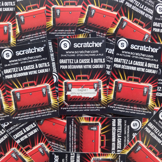 Les tickets à gratter sont un moyen efficace pour les professionnels du bricolage de promouvoir leurs produits et services, d'encourager la fidélité des clients et d'augmenter les ventes.  Les tickets à gratter sont un moyen efficace pour les professionnels du bricolage de promouvoir leurs produits et services, d'encourager la fidélité des clients et d'augmenter les ventes.